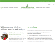 Tablet Screenshot of klinik-a-s-moos.de